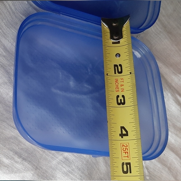 Tupperware Blue Mini Storage Box - Picture 8 of 10